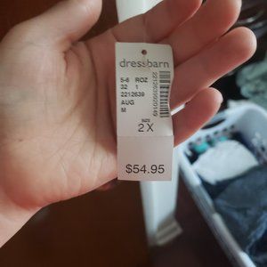 NWT Dress Barn Tan Trench coat material